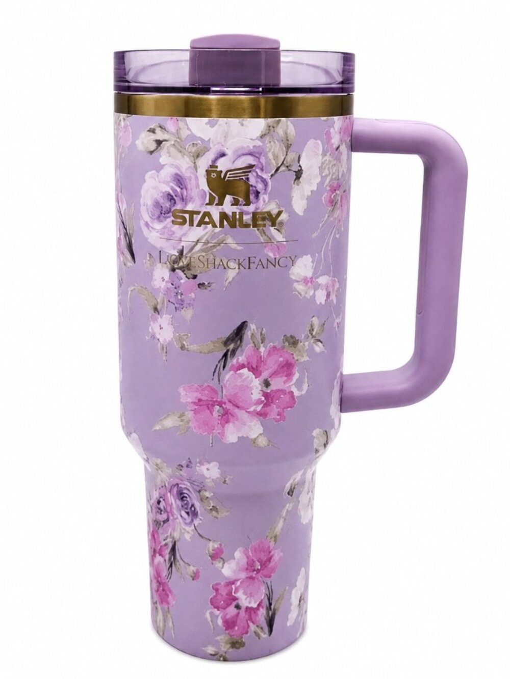 Stanley x LoveShackFancy FlowState Quencher H2.0 40oz Tumbler Gift Set New - Picture 3 of 4